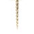 A vintage 14k yellow gold mariners link chain necklace. Crafted in Italy in the late 20th century. The mariners link, also...