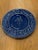 Bordallo Pinheiro 1980s Blue Bordallo Pineiro Salad/Dessert Plates - Set of Three For Sale - Image 4 of 8