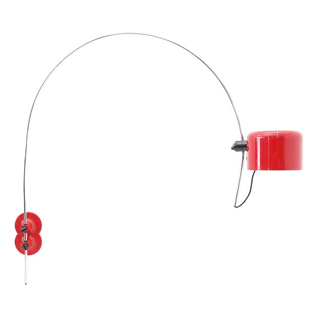 Coupé Wall Lamp by Joe Colombo for Oluce, 1960s For Sale