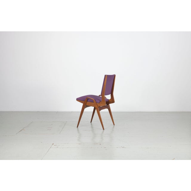 1950s Chairs from Maurice Pré, France, 1960s, Set of 4 For Sale - Image 5 of 18