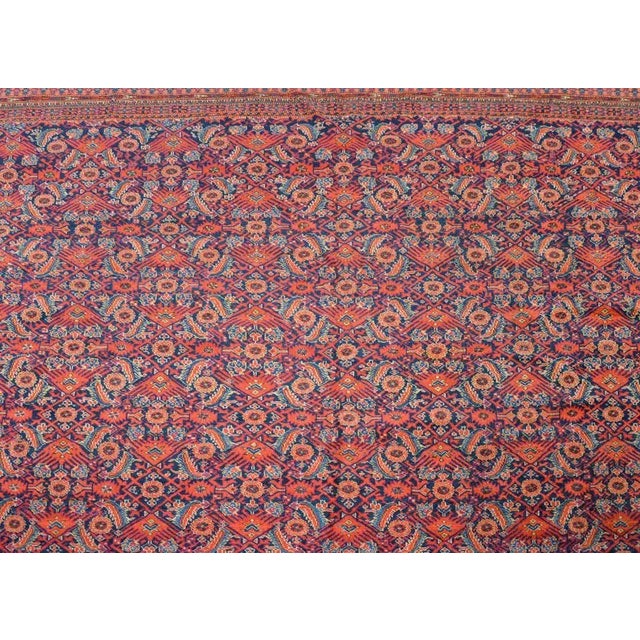 Palatial Early 20th Century Bashir Rug For Sale In Chicago - Image 6 of 10