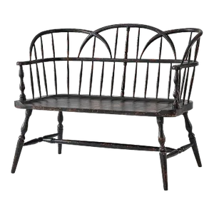 Rustic Hoop Back Bench