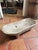 Farmhouse Antique Dough Bowl For Sale - Image 3 of 12
