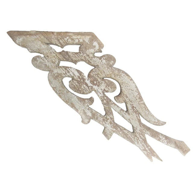 French Carved Wood Architectural Element For Sale - Image 4 of 5