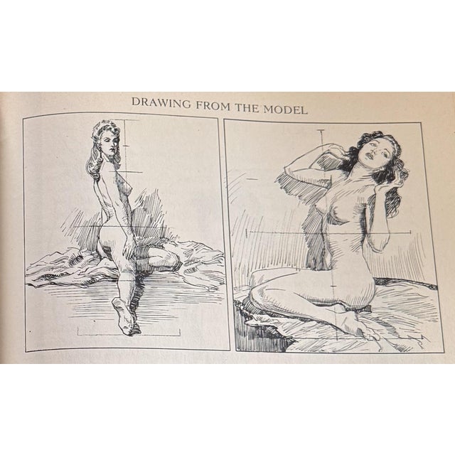 Figurative Figure Drawing for All It's Worth by Andrew Loomis For Sale - Image 3 of 5