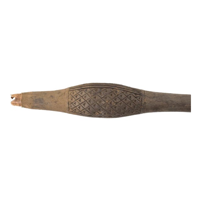 Early 20th Century Dogon Carved Staff or Spear Mali For Sale