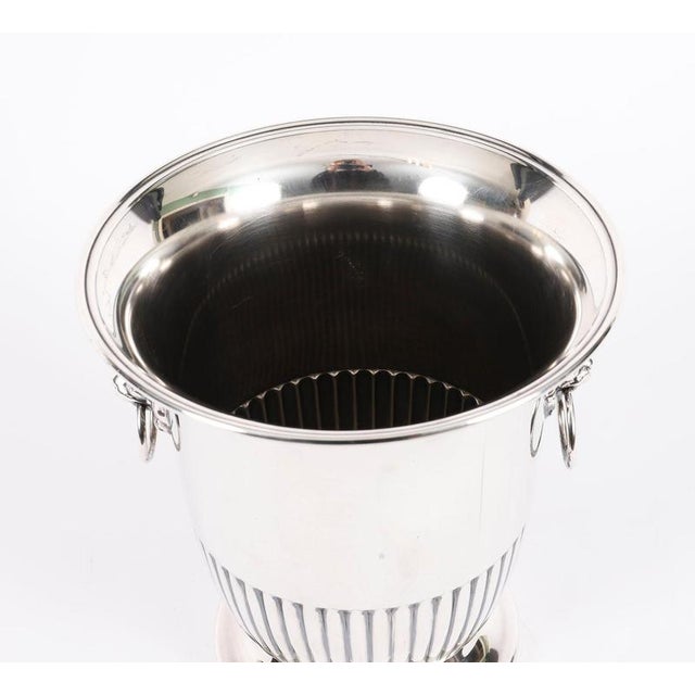 Antique Regency Revival Silver-Plated Cooler, Late 19th Century For Sale - Image 4 of 15