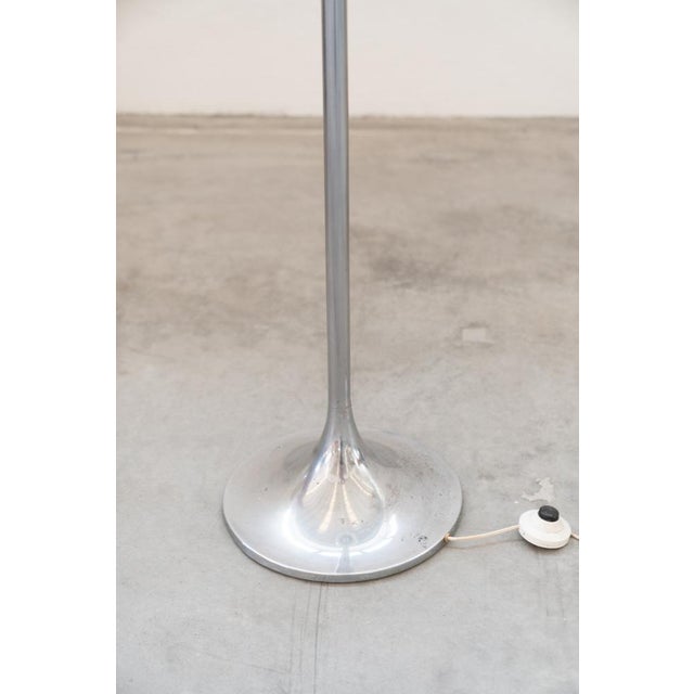 Glass Space Age Floor Lamp attributed to Guzzini, Italy, 1970s For Sale - Image 7 of 14