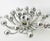 On some of the balls, the chrome plating is slightly worn away. This piece has an attribution mark, I am sure that it is...