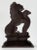 Early 20th Century Substantial Vintage Cast Iron Lion Doorstop For Sale - Image 5 of 5