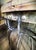 Transitional Reclaimed Wood & Distressed Wrought Iron Coffee & Side Tables Trio For Sale - Image 4 of 13