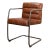 Industrial Leather Armchair For Sale