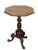 Italian Chess Side End Lamp Table with Carved Legs For Sale