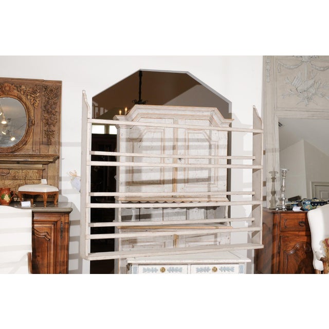 20th Century Swedish Painted Wood Plate Rack Chairish