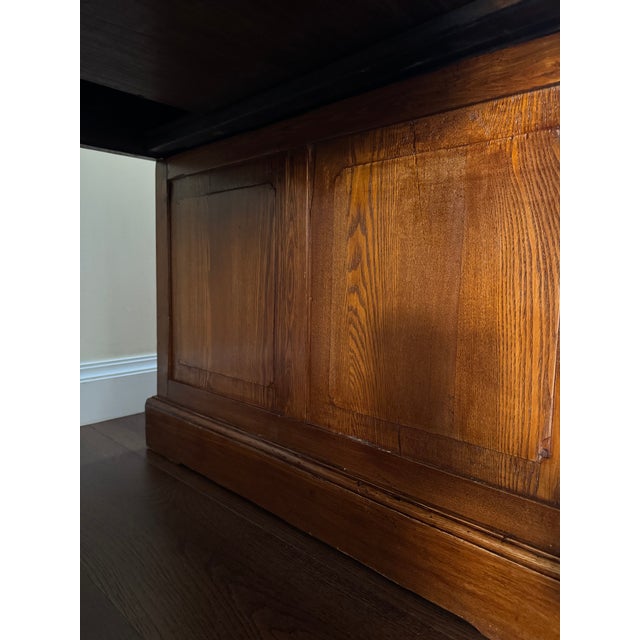 Asian Antique Shanghai Lawyer’s Desk c.1910 – Qing Dynasty | Northern Elm For Sale - Image 3 of 14