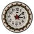 Wall Clock from Eloma Quartz, Germany, 1970s For Sale