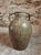 Large 19th Century French Terracotta Oil Pot with Green Glaze Auvergne For Sale - Image 9 of 13