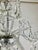 Six Arm Chechoslovakian Heavy Lead Crystal Chandelier, Unmarked For Sale - Image 9 of 11