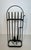 1970s Black and Chrome Lacquered Fireplace Tools on Stand For Sale - Image 5 of 12