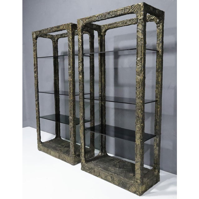 Mid 20th Century "Goop" Brutalist Etagere Atributed to Adrian Pearsall For Sale - Image 9 of 9