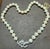 2020s 8mm Akoya Japanese Pearl Single Strand Choker Necklace, 18k White Gold & Diamond For Sale - Image 5 of 8