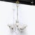 1950s Mid-Century Hand-Blown Murano Glass 5-Arm Chandelier by Barovier & Toso For Sale - Image 5 of 18