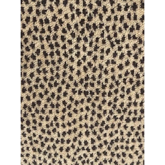 1960s Impressive Pair of Faterstuhl Armchairs in Cheatah Velvet For Sale - Image 9 of 9