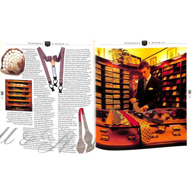 Blue "Turnbull & Asser Shirtmakers" 1997 Foulkes, Nicholas For Sale - Image 8 of 16