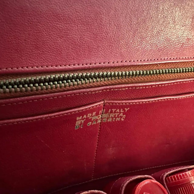 Iconic 1970s Black Velvet and Brass Hand Bag by Roberta Di Camerino For Sale - Image 12 of 12