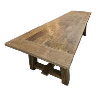 Belgian Style Oak Table, 2001 For Sale
