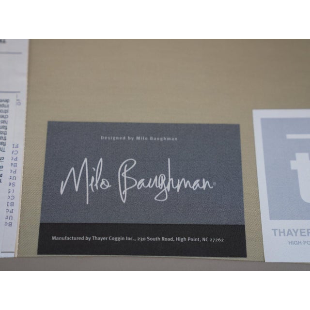 Thayer Coggin X Milo Baughman Roger Lounge Chair For Sale - Image 17 of 18