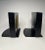 Mid 20th Century A Pair of Classic Roman Black & Gold Cast Metalware Bookends For Sale - Image 5 of 12