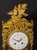 19th C French Louis XVI Bronze Crystal Clock Set 3Pc For Sale - Image 4 of 17