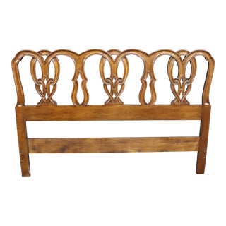 Queen Cherry Headboard by John Widdicomb For Sale