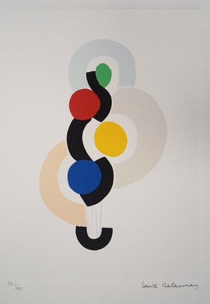 Sonia Delaunay, Rythme et Danse, Lithograph
