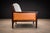 1960s Brazilian Modern Armchair in Rosewood, Leather & Linen, Fatima, 1960s For Sale - Image 5 of 12