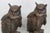 Mid 20th Century Owls Birds Standing on Books Sculpture Bookends a Pair 4679b For Sale - Image 5 of 15