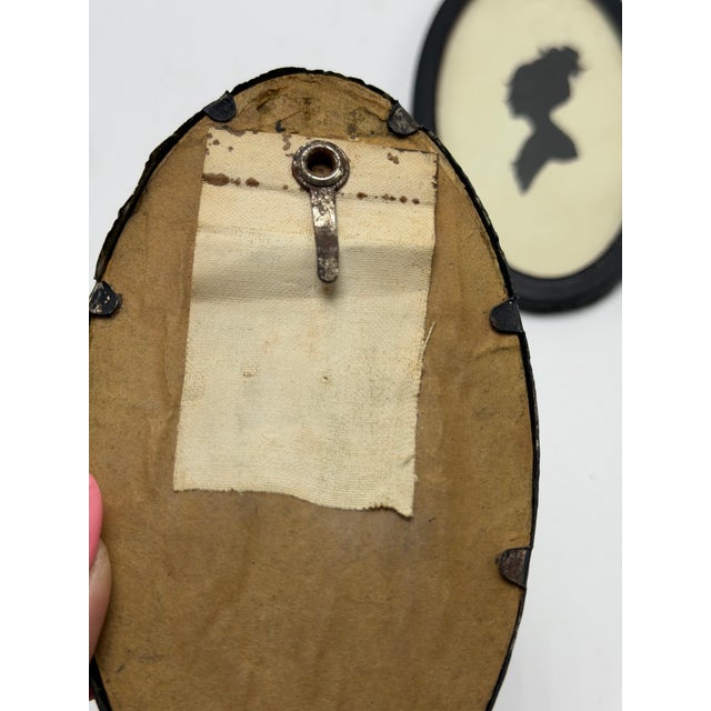 Vintage Silhouettes, Set of Two For Sale - Image 4 of 7