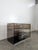Hi-Fi Cabinet with Drop-Down Door in Smoked Acrylic Glass and Chrome-Plated Metal, 1970s For Sale - Image 4 of 9