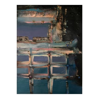 1984 Leslie Karpinski Body Painting and Collage For Sale