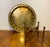 Traditional Middle Eastern Hand Engraved Brass Tray With Teak Folding Table Base For Sale - Image 3 of 12