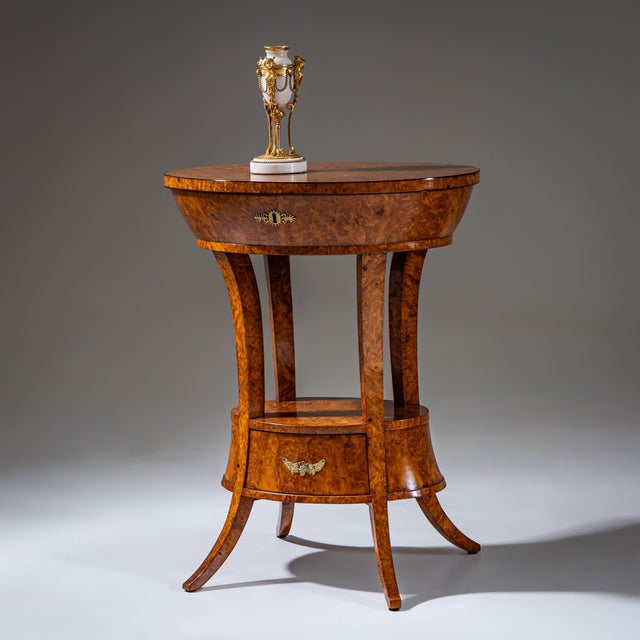 Early 19th Century Charles X Side Table, France, circa 1830 For Sale - Image 5 of 6