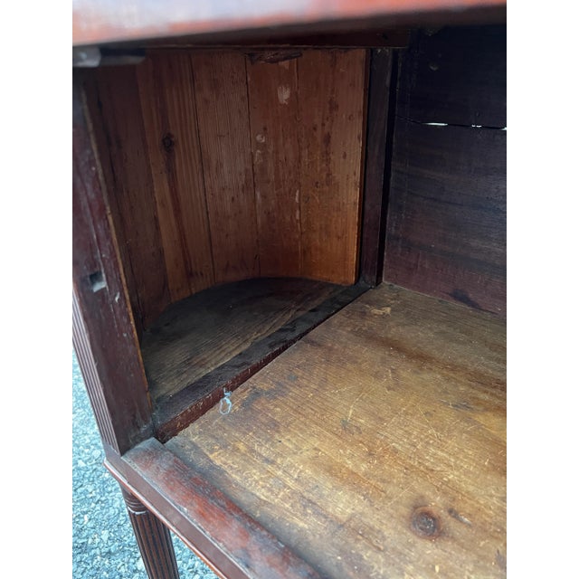 Antique Sheraton Astragal Sewing Stand Table, Philadelphia, Circa 1810s For Sale - Image 10 of 13