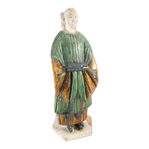 Chinese Han Style Pottery Figure of a Priestess