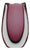 Mid-Century Purple Submerged Murano Glass Vase attributed to Flavio Poli, Italy, 1960s For Sale