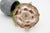 Shell-Shaped Ring on Ball and Embossed Base For Sale - Image 6 of 7