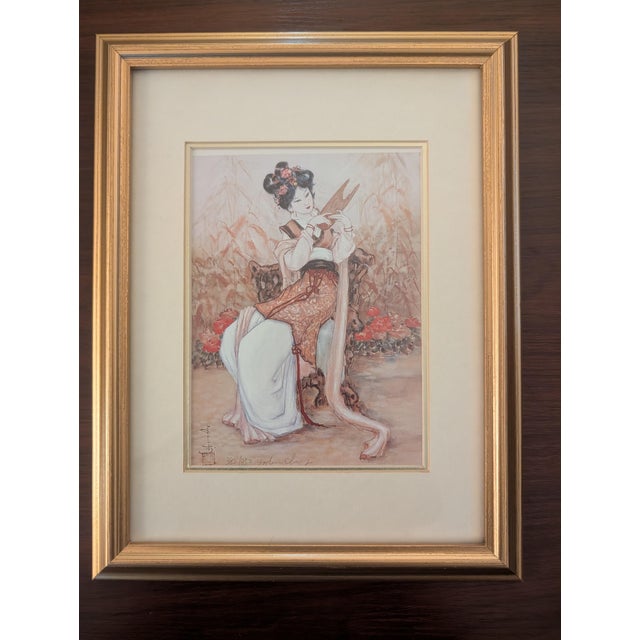 This limited-edition lithograph by artist John Cheng does not have an official published title printed on it. Like many of...