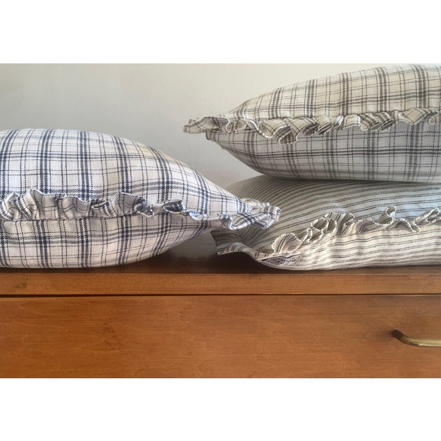 Contemporary Plum Textiles Everett Moss Linen For Sale - Image 3 of 3