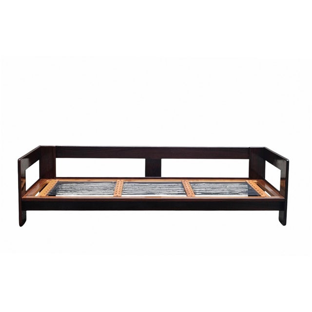 Wood Bastiano Three-Seater Sofa by Afra & Tobia Scarpa for Knoll, Italy, 1970s For Sale - Image 7 of 9