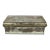 Mid 20th Century Handmade Galvanized Metal Box For Sale